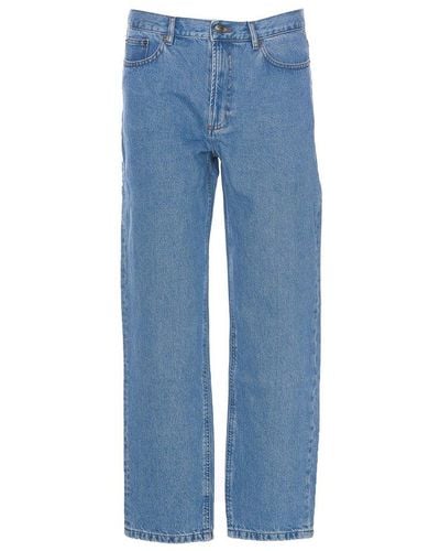 A.P.C. Martin Mid-rise Jeans - Blue
