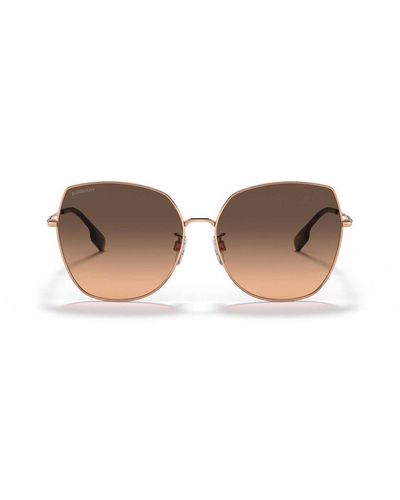 Burberry Geometric Frame Sunglasses - Multicolour