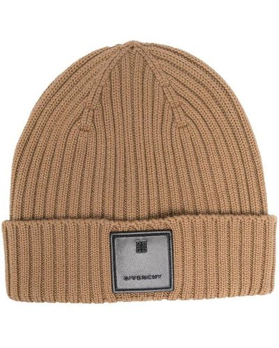 Givenchy Logo Intarsia-knit Beanie in Pink for Men | Lyst