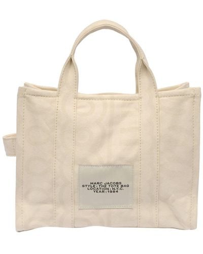 Marc Jacobs Logo Patch Tote Bag - Natural