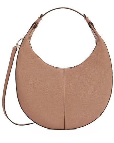 Furla Miastella Zipped Hobo Bag - Brown