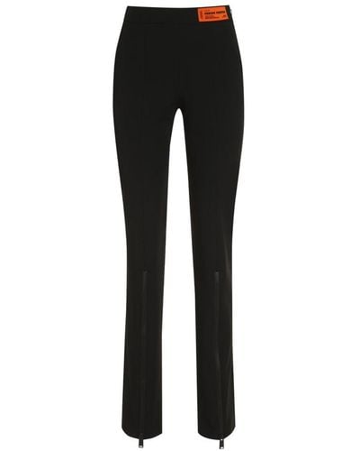 Heron Preston Stretch Gabardine Trousers - Black