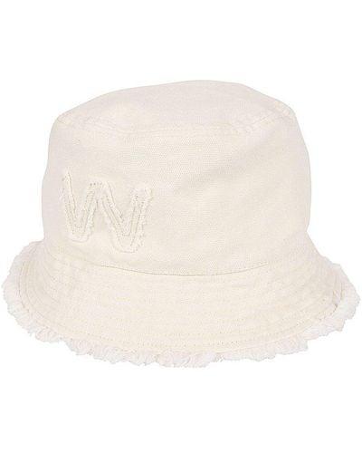 Weekend by Maxmara Large Brim Bucket Hat - White