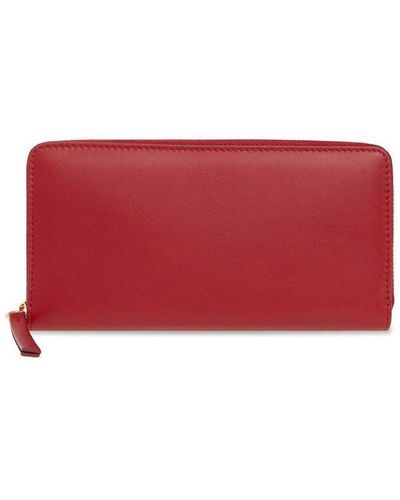 Maison Margiela Wallet With Logo - Red
