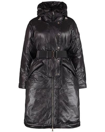 Moncler Genius 2 1952 - Marie Zip And Snap Button Fastening Down Jacket - Black