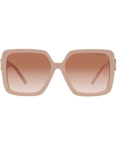 Tiffany & Co. Square Oversize Framed Sunglasses - Brown