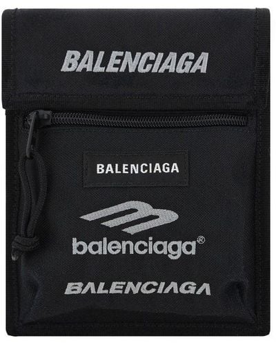 Balenciaga Explorer Small Pouch - Black