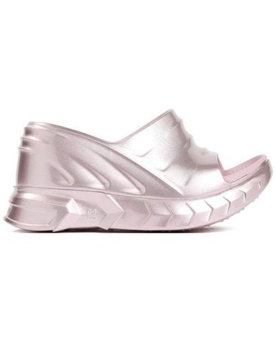 Givenchy Marshmallow Wedge Sandals - Pink
