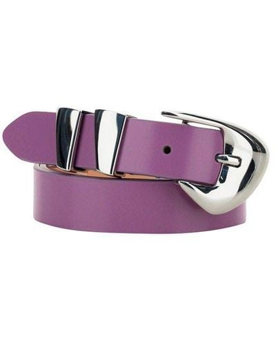 Purple BY FAR Belts for Women | Lyst
