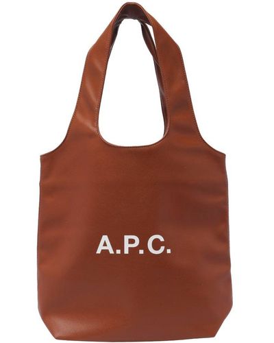 A.P.C. Bags - Brown