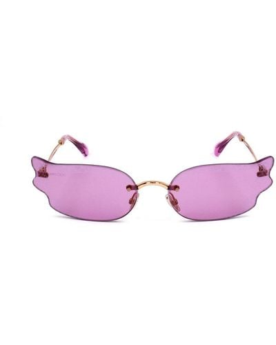 Jimmy Choo Cat-eye Sunglasses - Purple