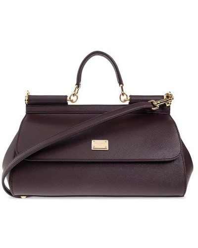 Dolce & Gabbana ‘Sicily’ Shoulder Bag - Brown