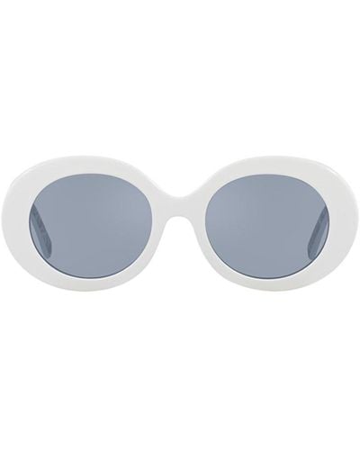 Dolce & Gabbana Round Frame Sunglasses - Black