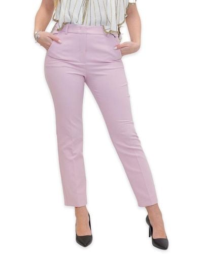 Weekend by Maxmara Rana Tailored Trousers - Pink