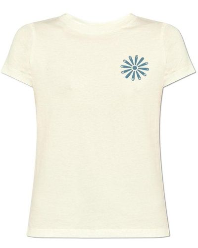 KENZO Logo Printed T-shirt - White