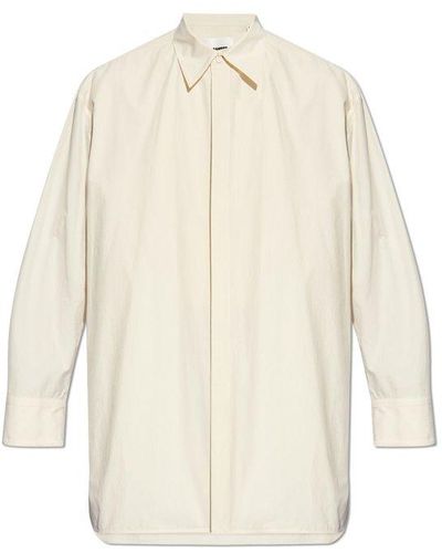 Jil Sander Oversize Shirt, - White