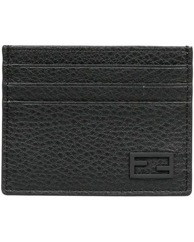 Fendi Credit Card Case - Black