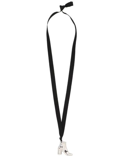 MM6 by Maison Martin Margiela Tabi Pendant Necklace - Multicolor