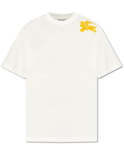 Burberry Printed T-Shirt, ' - White