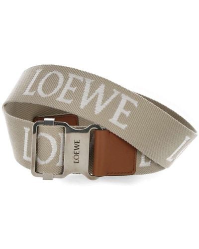 Loewe Slider Buckle Belt - Brown