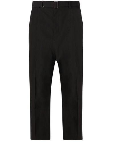 Loewe Black Cotton Pants