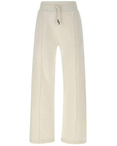 Woolrich Drawstring Wide-leg Trousers - Natural