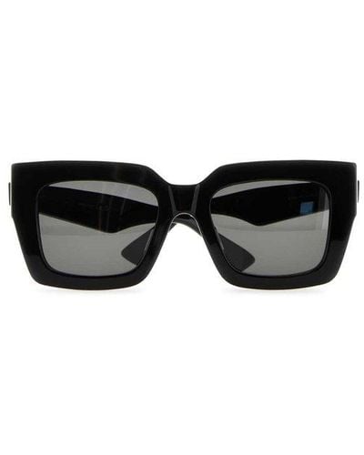 Bottega Veneta Square Frame Classic Sunglasses - Black