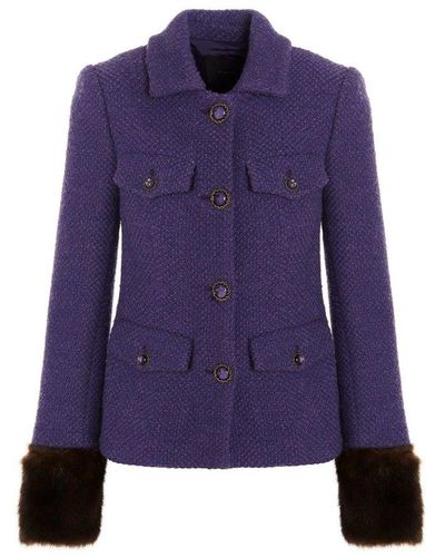 Pinko Eusebia Jacket - Purple