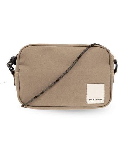 Emporio Armani 'sustainable' Collection Shoulder Bag, - Grey
