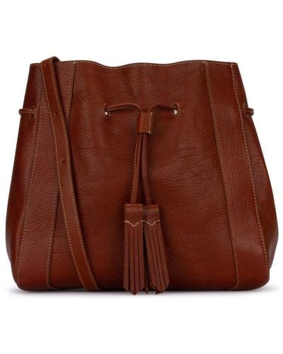 Mulberry Millie Drawstring Shoulder Bag - Brown