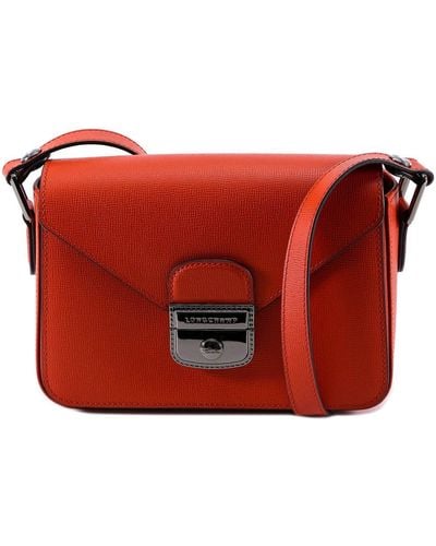 Longchamp Le Pliage Héritage Crossbody Bag - Red