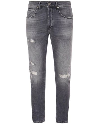 Dondup Dian Carrot Fit Jeans - Grey