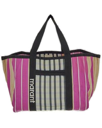 Isabel Marant Pink Tote Bags