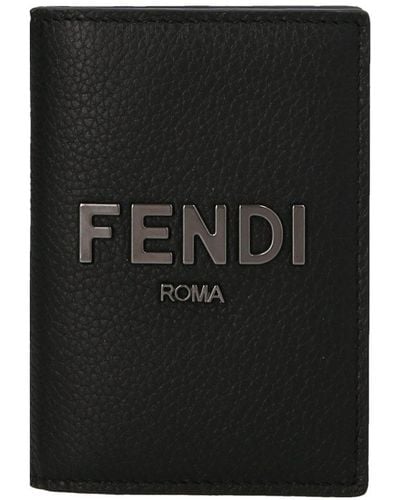 Fendi ' Roma' Wallet - Black