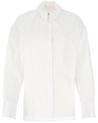 Givenchy Oversized Tailored Shirt - White