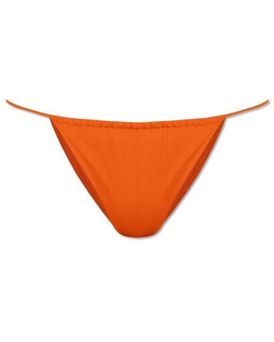 Saint Laurent Swimsuit Top, ' - Orange