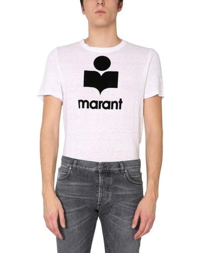 Isabel Marant "karman" T-shirt With Logo - Multicolour
