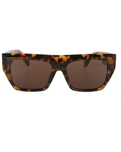 Palm Angels Niland Square-frame Sunglasses - Brown