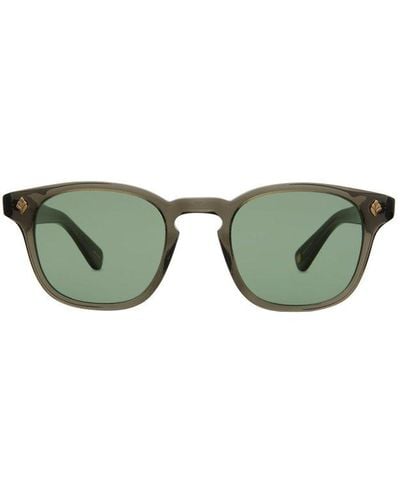 Garrett Leight Ace Sunglasses - Green