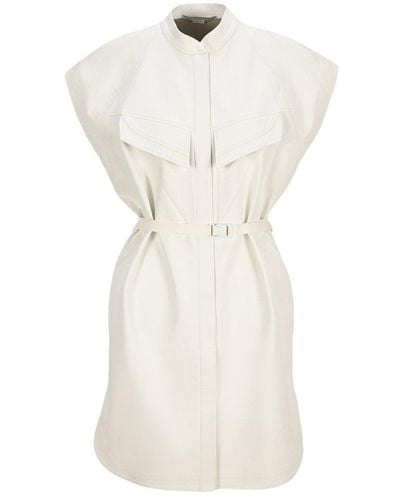 Stella McCartney Lexie Midi Dress - White