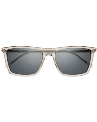 Saint Laurent Sl 668 Square Frame Sunglasses - Grey