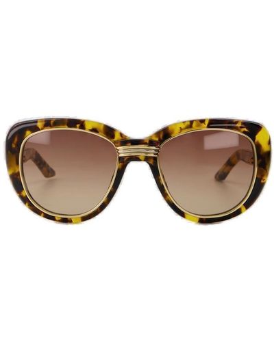 Casablancabrand Cat-eye Frame Sunglasses - Brown