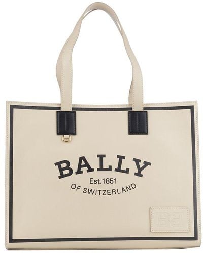 Bally Crystalia Tote Bag - Natural