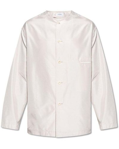 Lemaire Silk Shirt - White