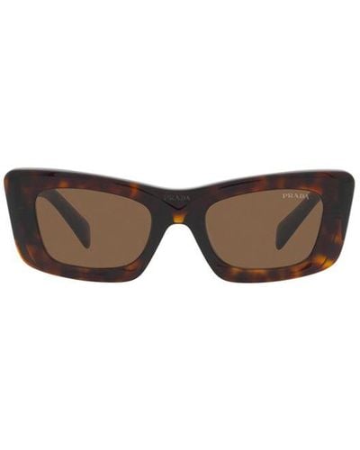 Prada Cat-eye Frame Sunglasses - Multicolour