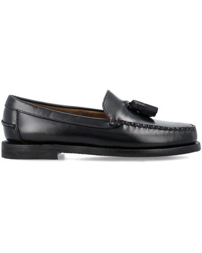 Sebago Tassel-detailed Slip-on Loafers - Black