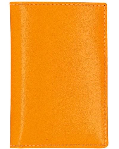 Comme des Garçons Super Fluo Bifold Cardholder - Orange