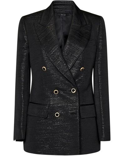 Tom Ford Double-breasted Blazer - Black