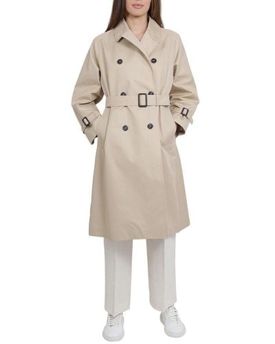 Weekend by Maxmara Max Mara Weekend Double-breasted Trench Coat - Natural
