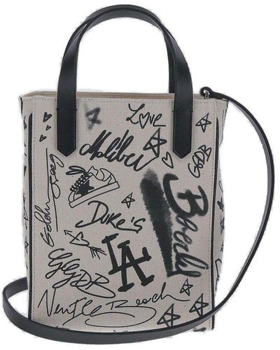 Graffiti Women Small Handbag Linen PVC Transparent Fashion Mini Tote Beach  Jelly Purse Brand Clutch Bags 2023 New Trend